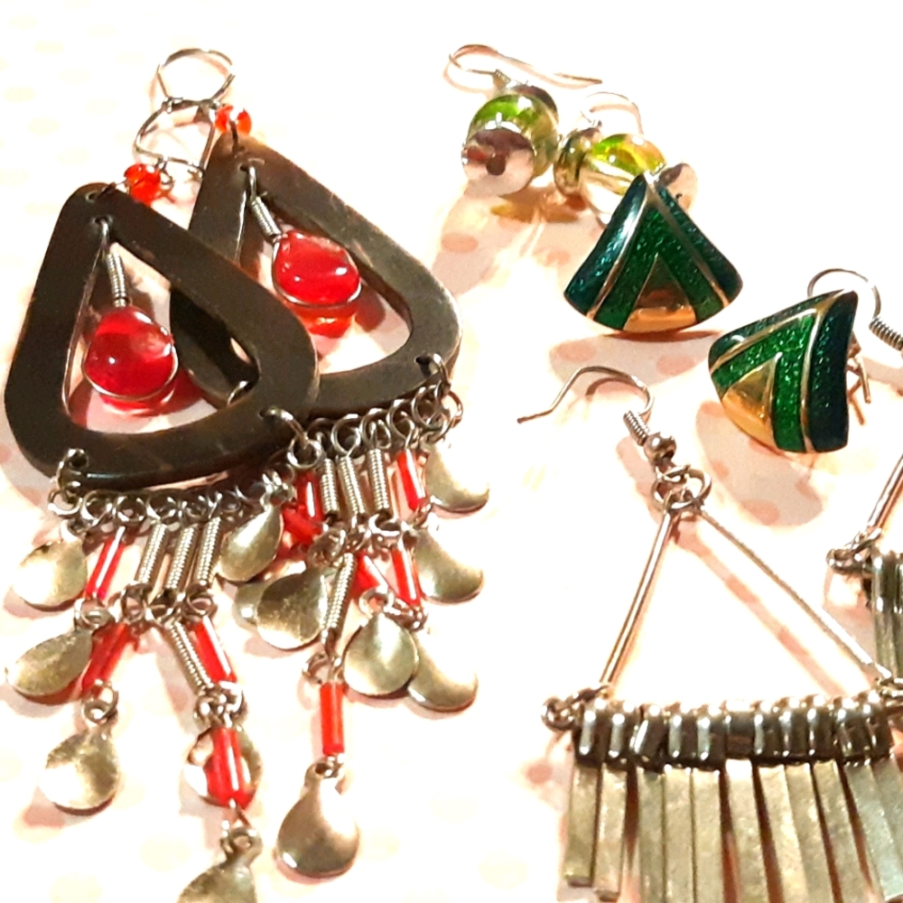 Vintage Earrings lot